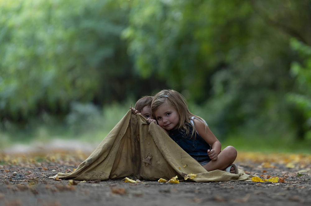 Fotografía exterior niños sin editar Fotografía exterior niños sin editar